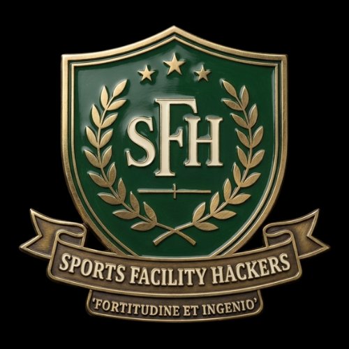 Sports Facility Hackers Crest